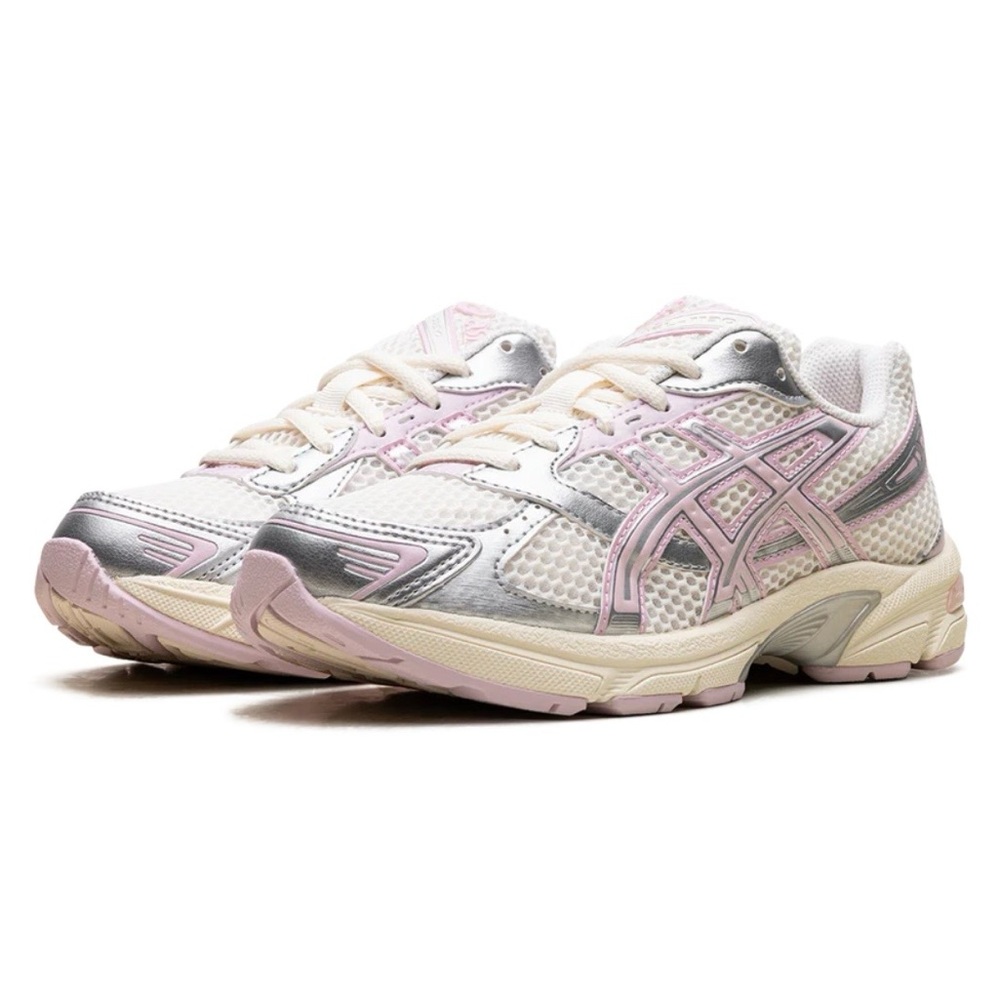 ASICS Women's Sneakers - Cream and Light Pink
